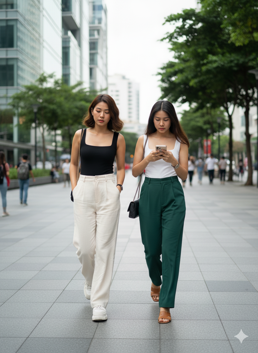 Square Neck Tank Top