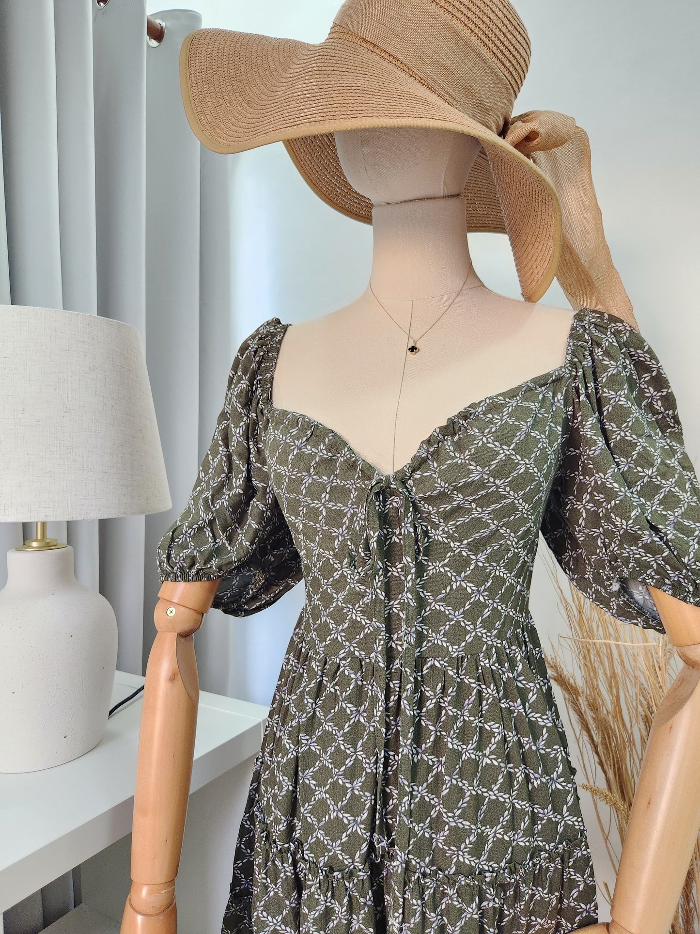 Tie Front Mini Dress