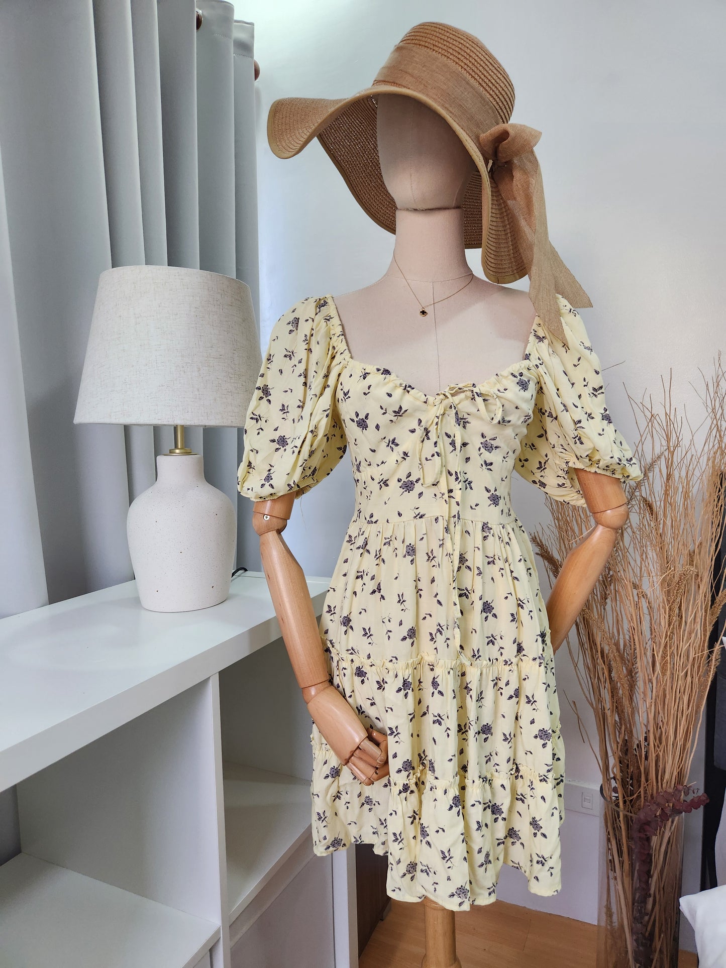 Tie Front Mini Dress