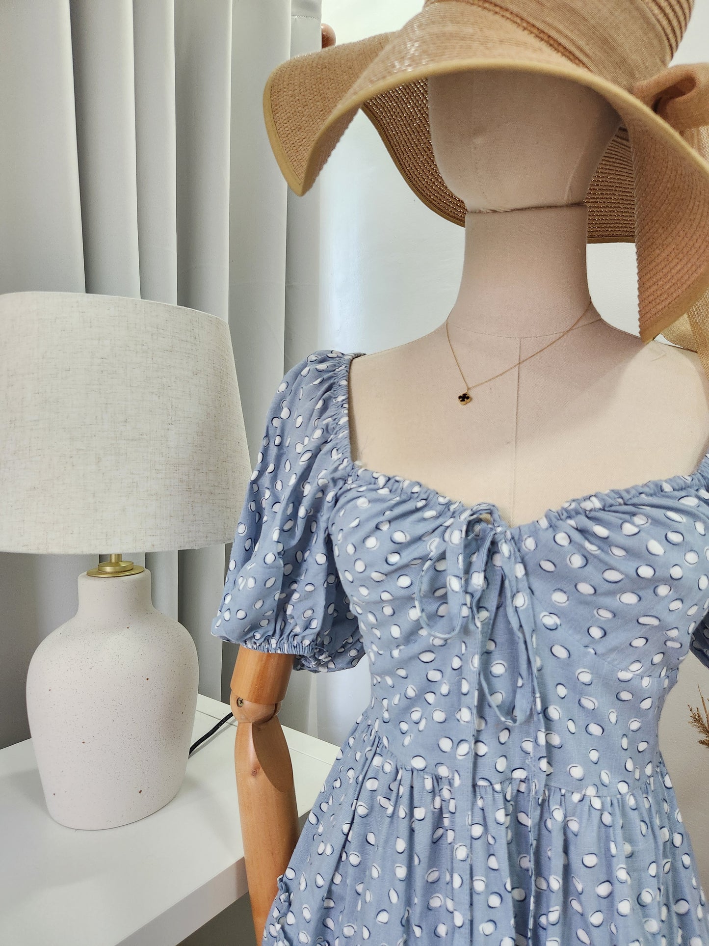 Tie Front Mini Dress