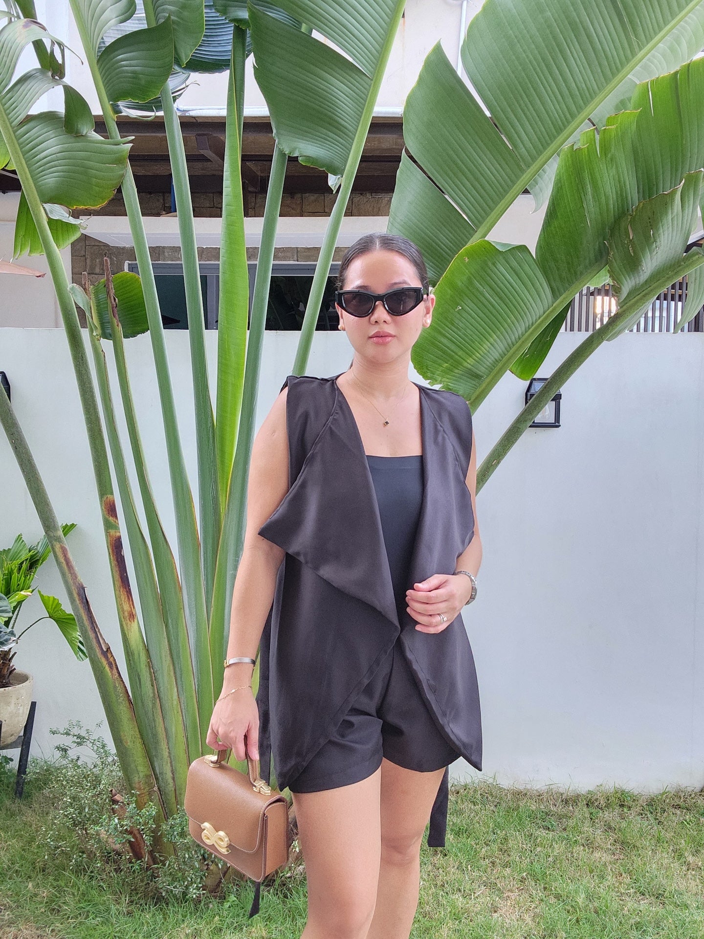 Open Vest Suit Coords