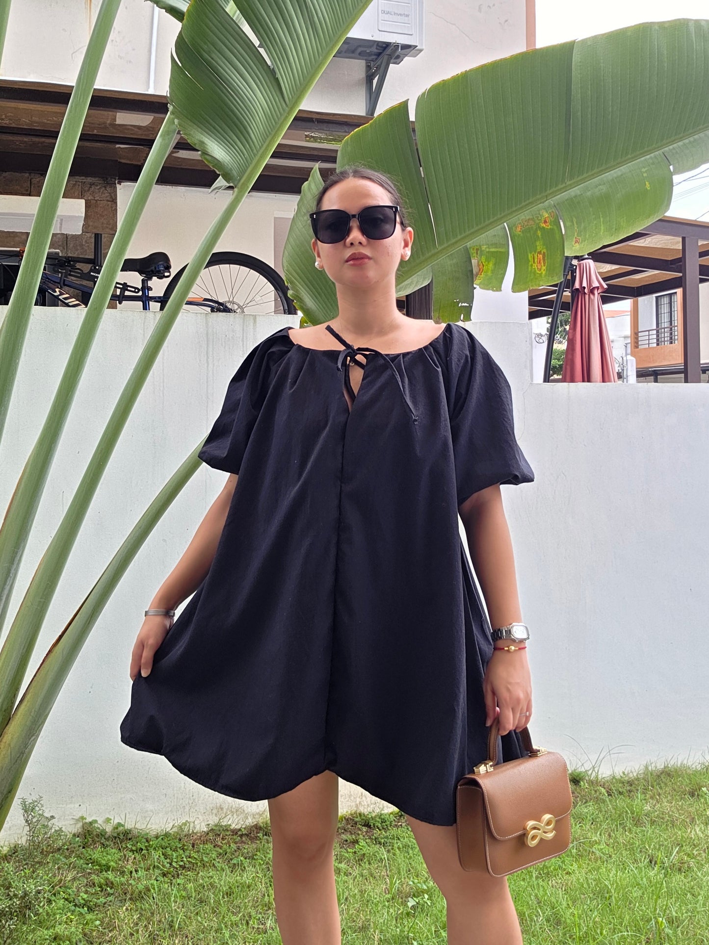 Balloon Babydoll Dress