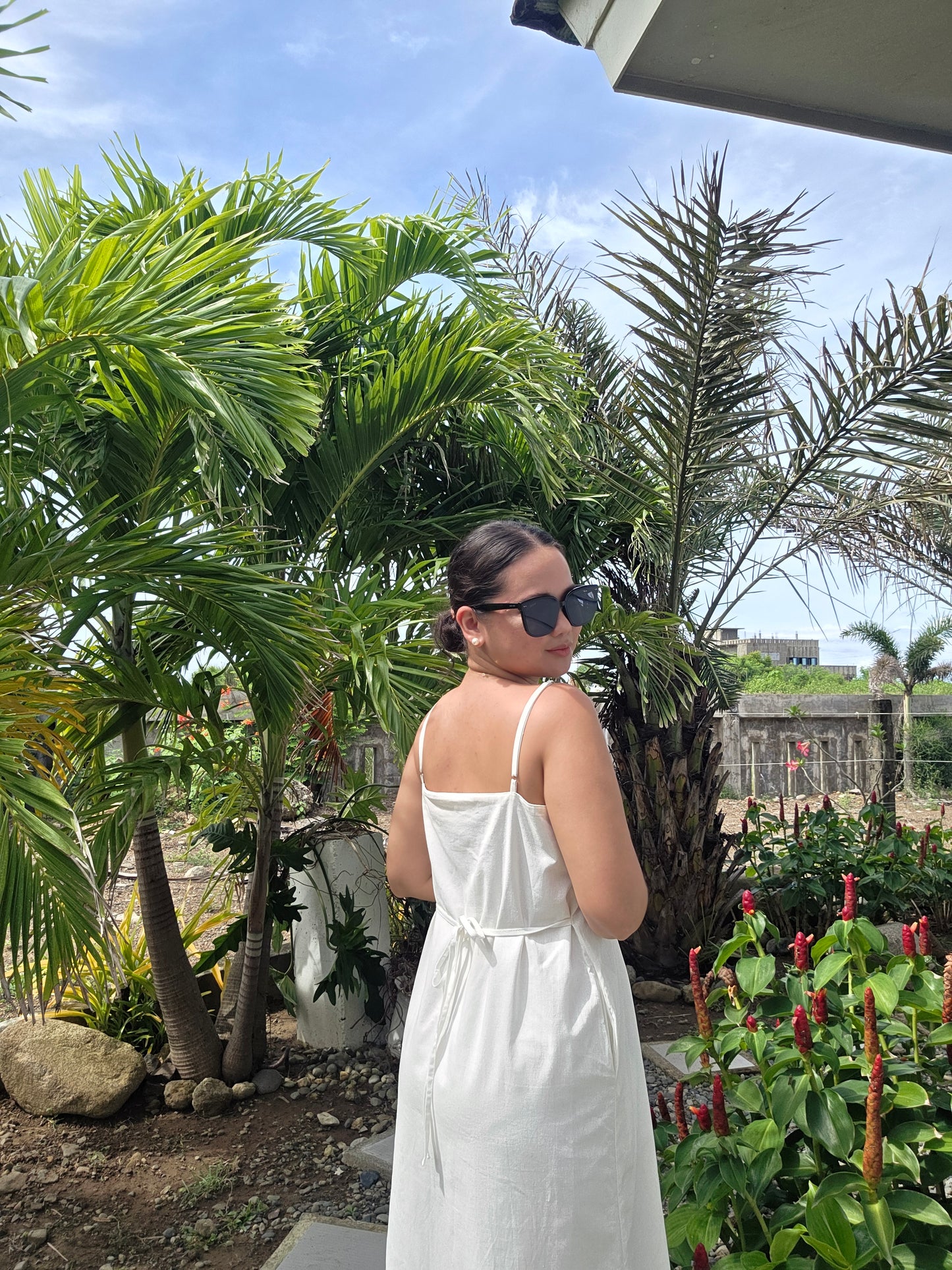 Straight Linen Dress