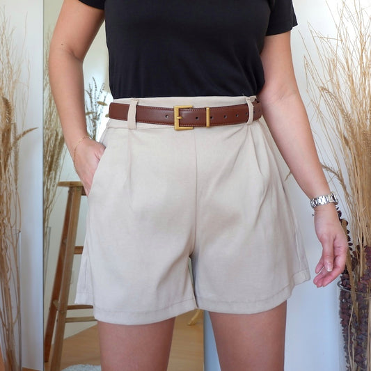 Free Size Woven Twill Shorts