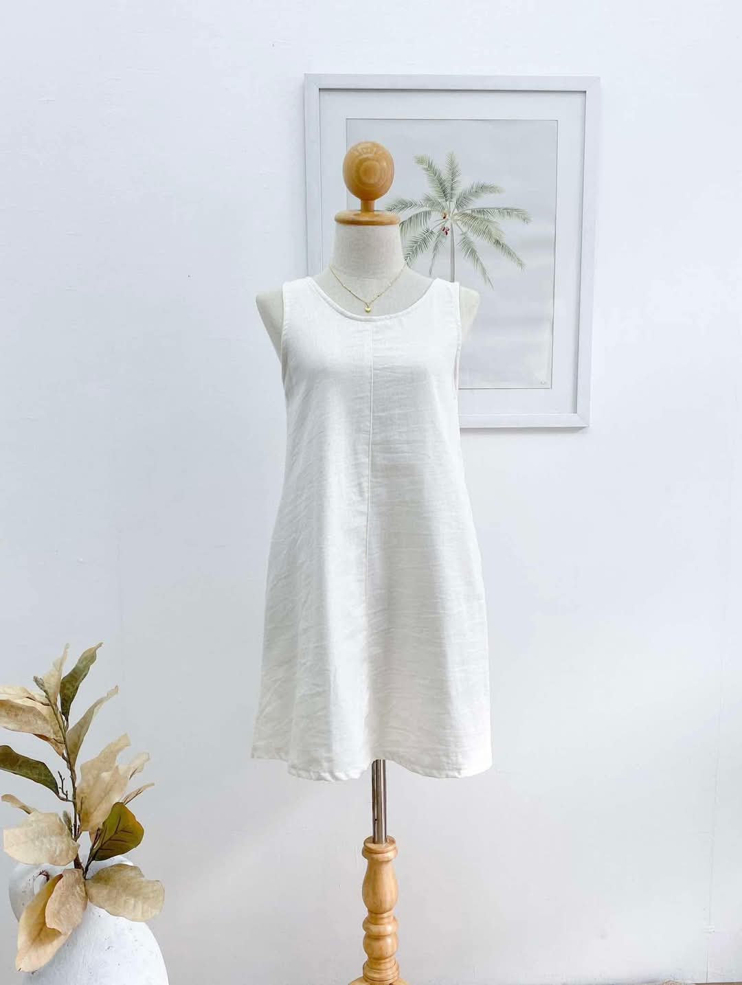 Linen Shift Dress