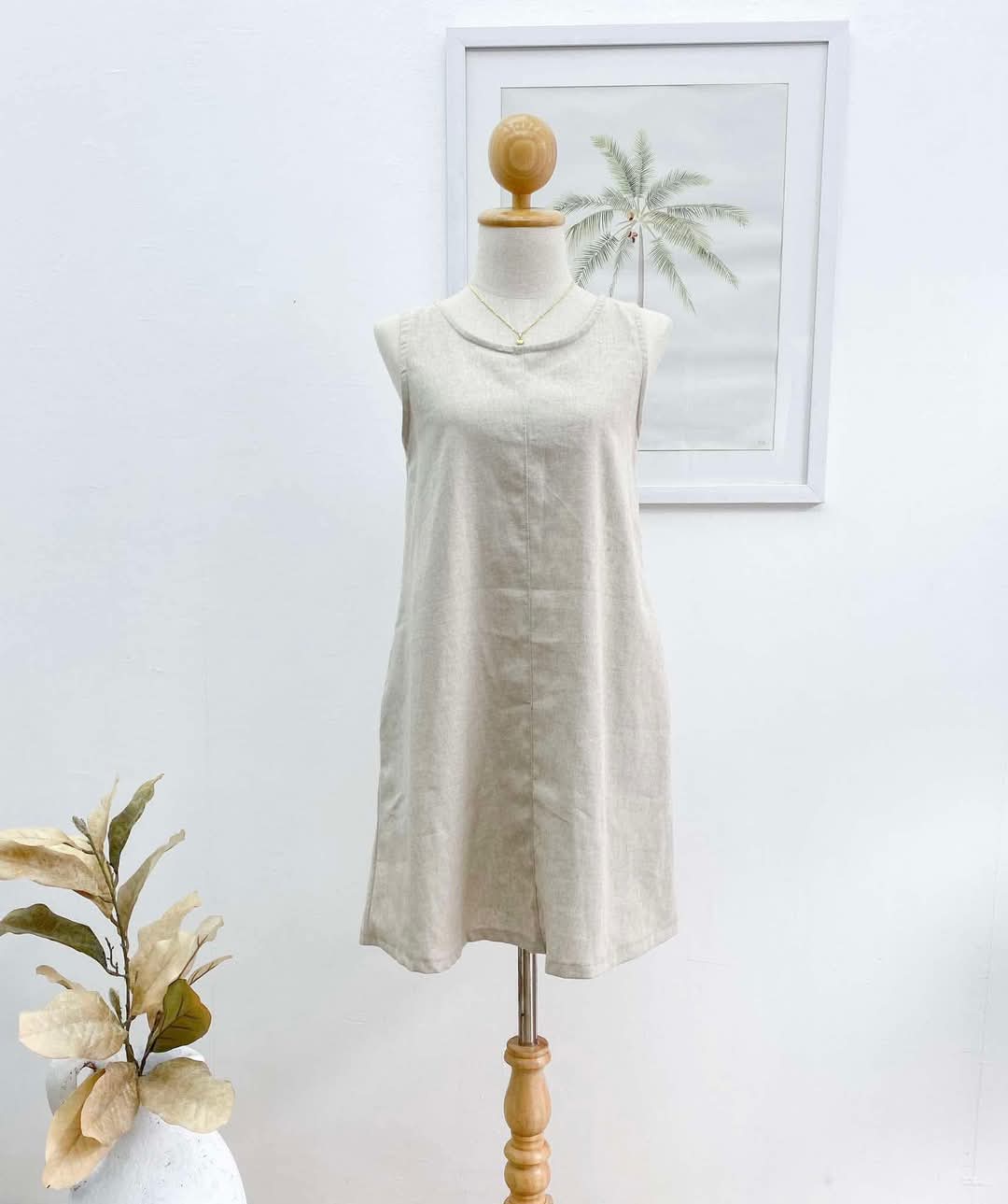 Linen Shift Dress