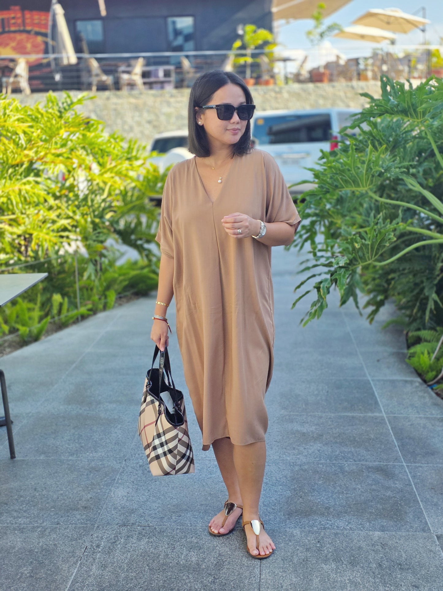 Loose Linen Dress