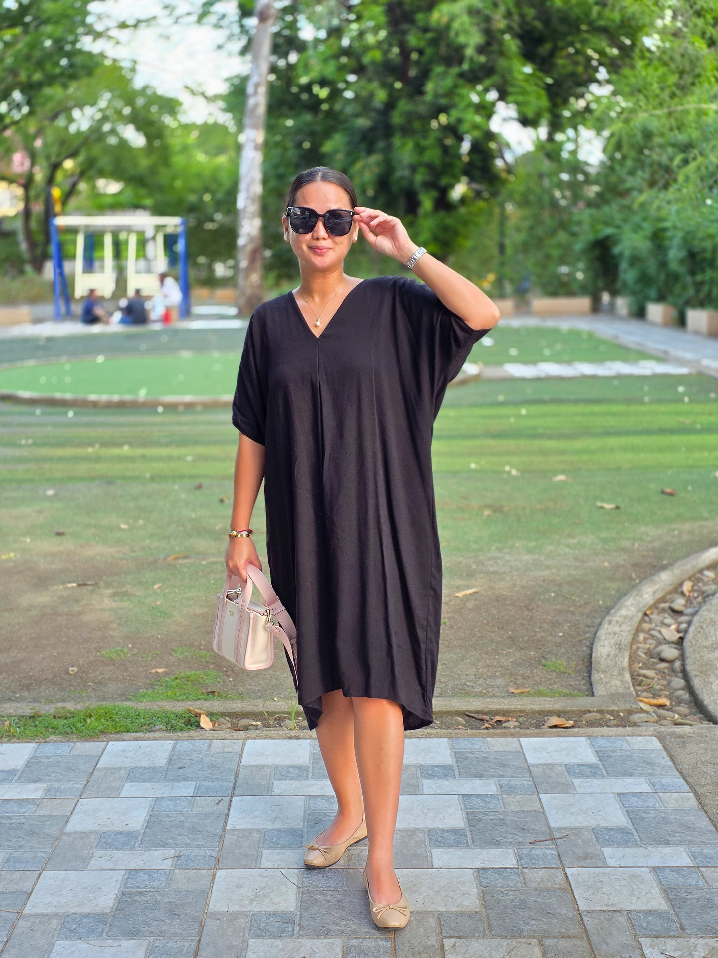 Loose Linen Dress