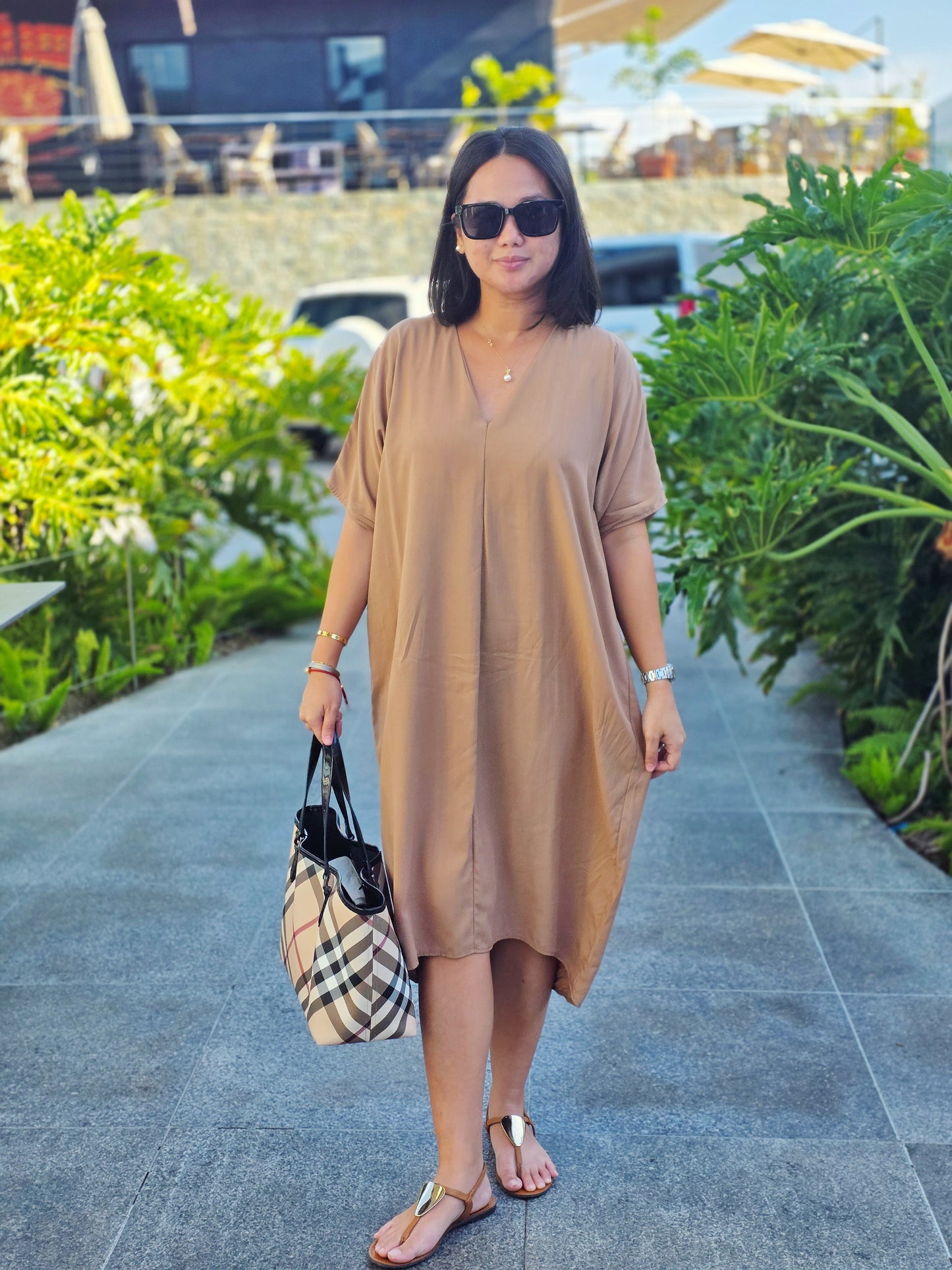 Loose Linen Dress