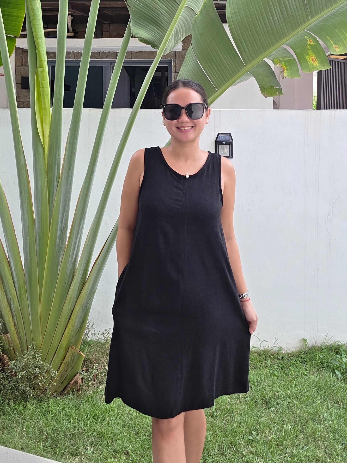 Linen Shift Dress