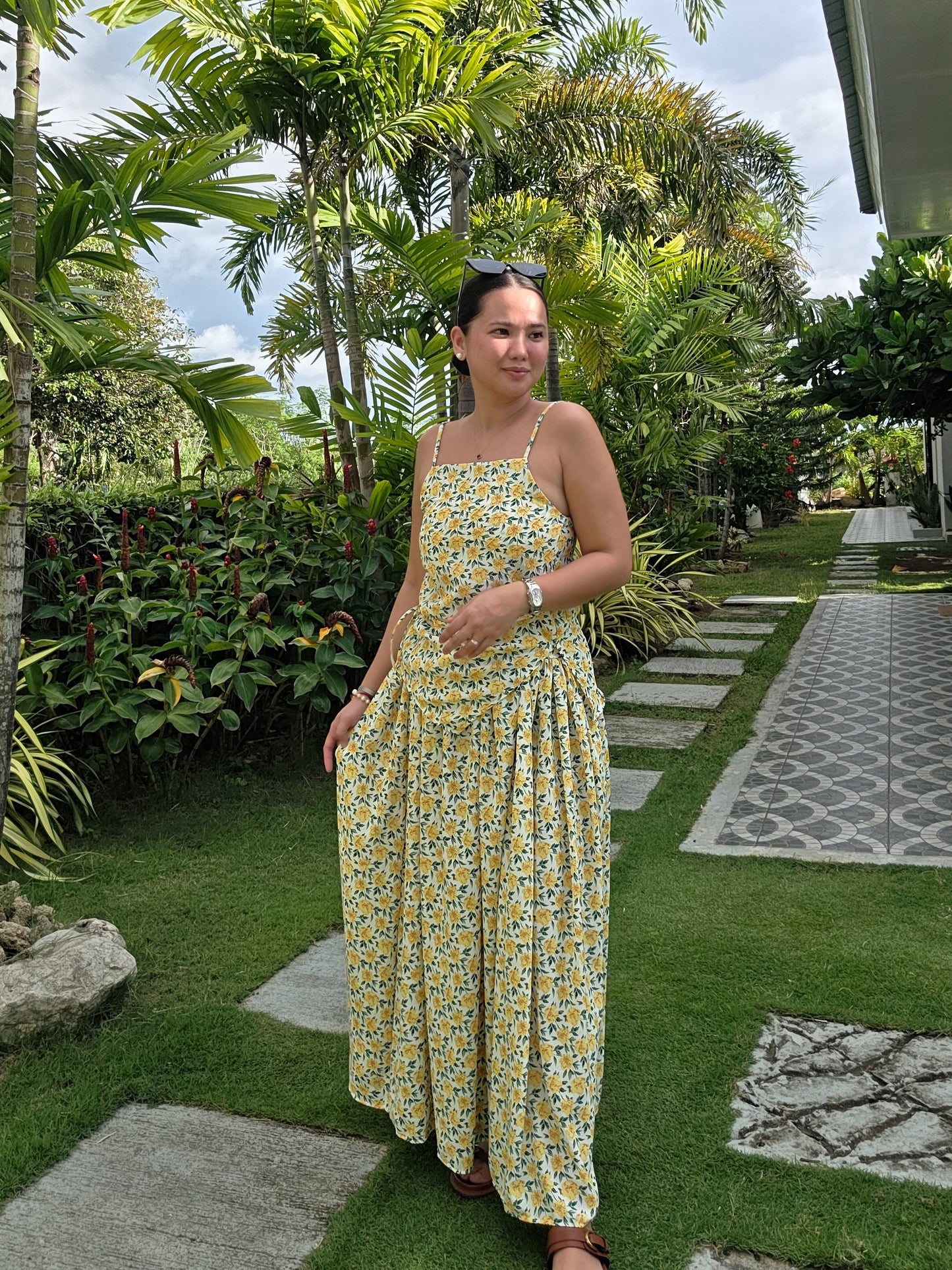 Dainty Floral Skirt Set