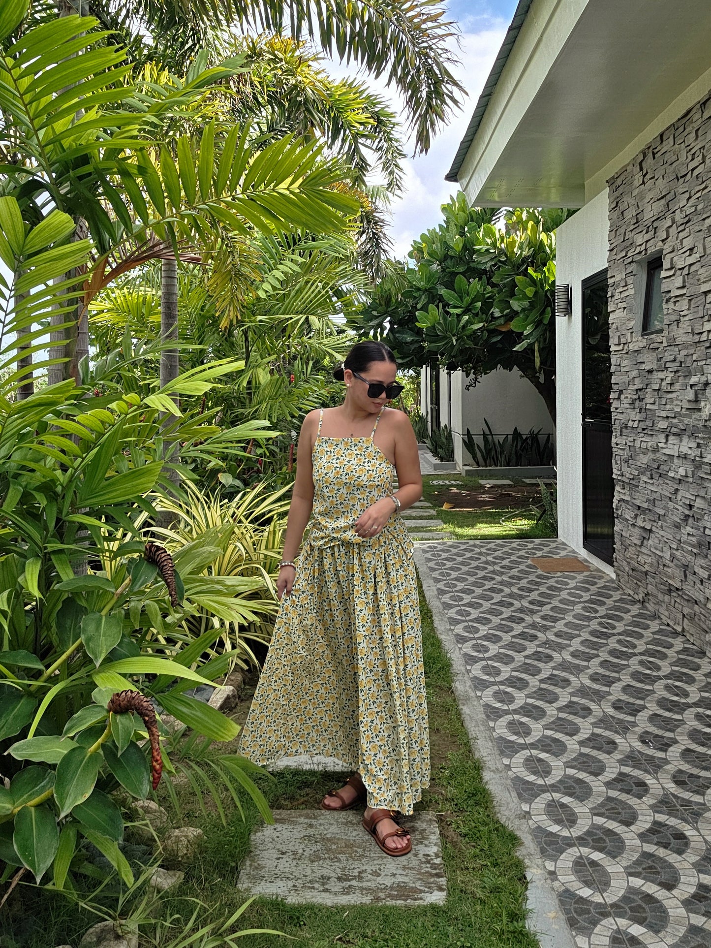 Dainty Floral Skirt Set