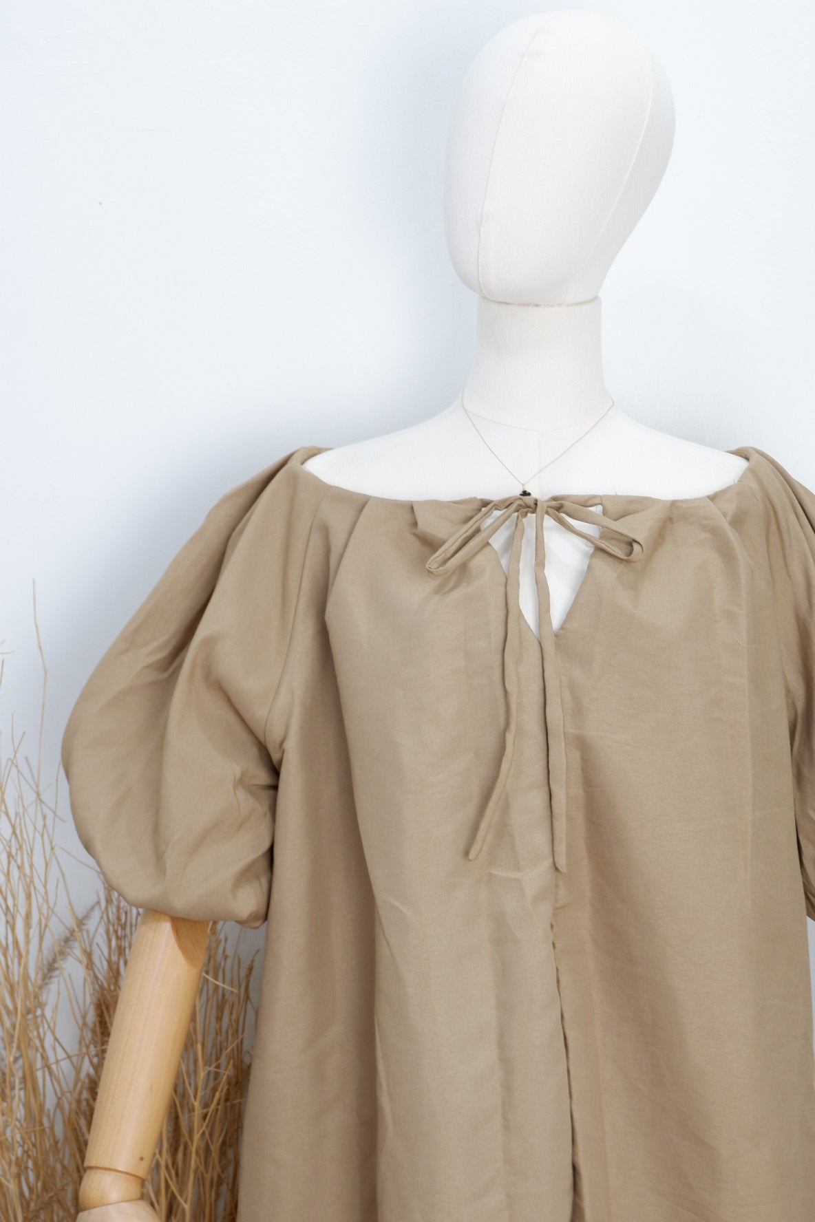 Balloon Babydoll Dress