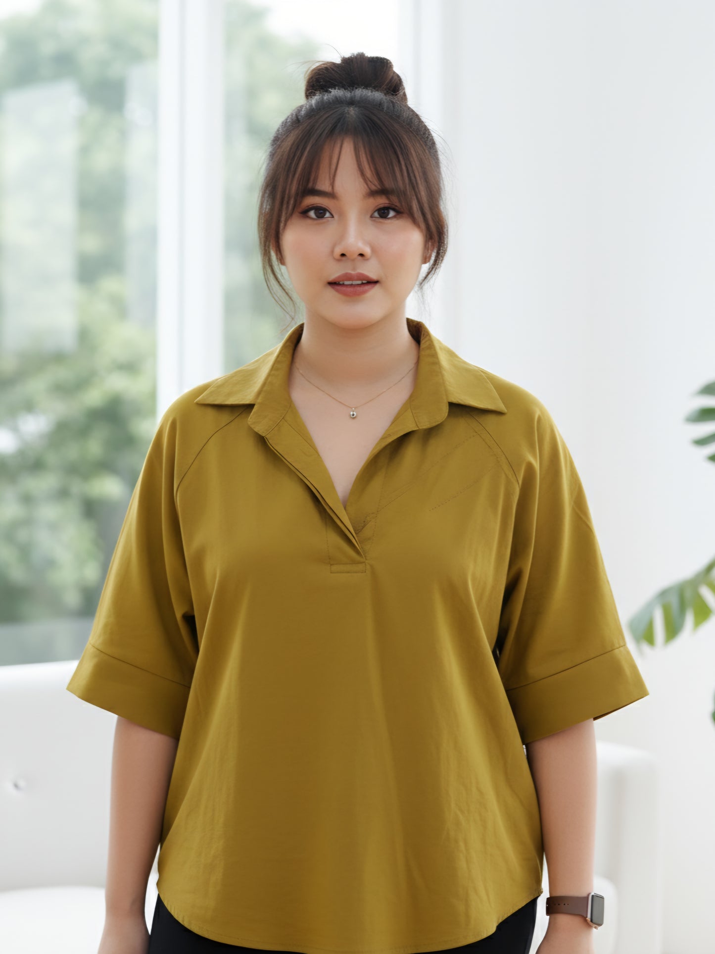 Oversized French Cut Shorts Sleeves