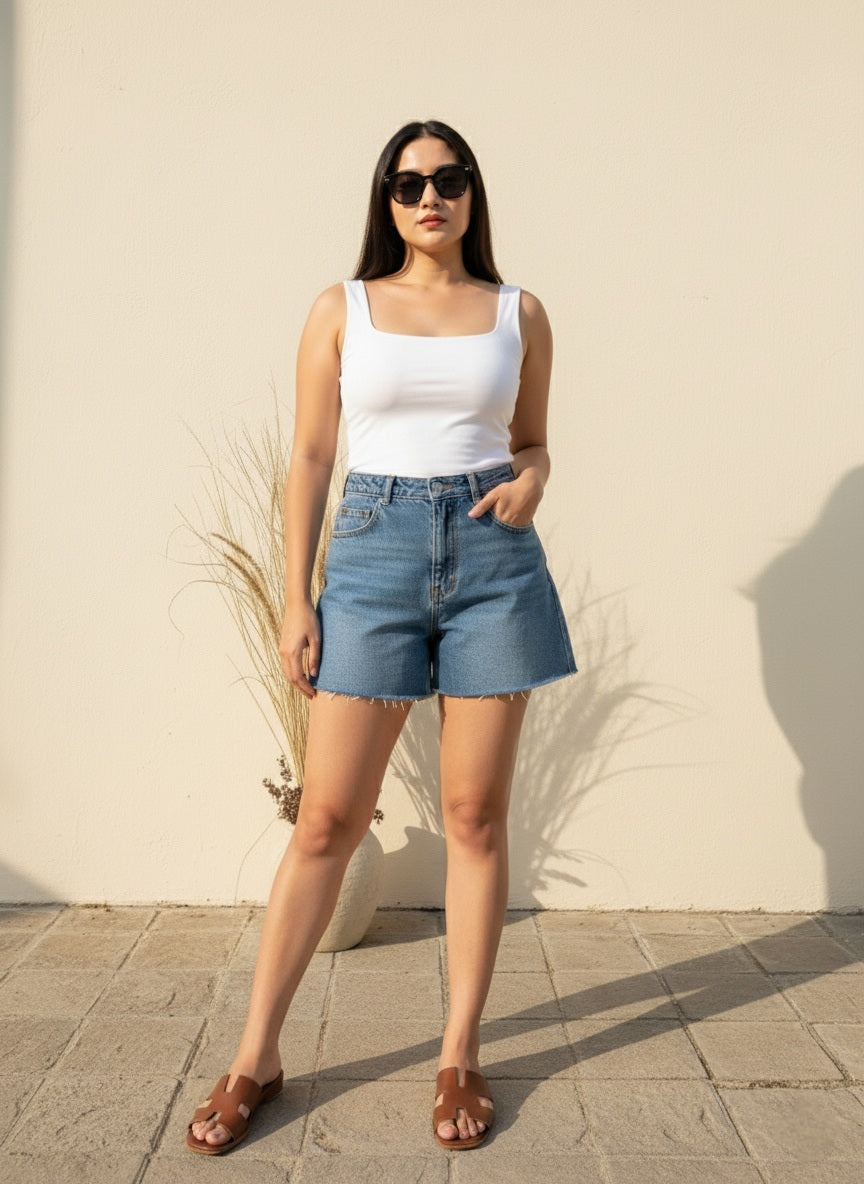 Square Neck Tank Top