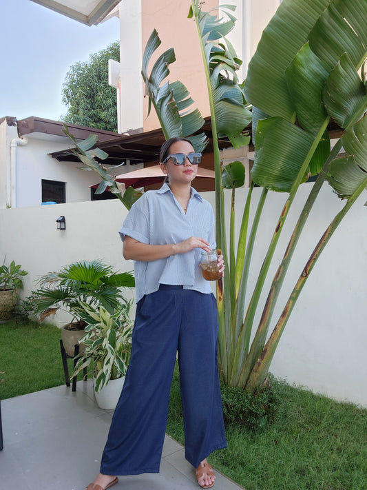 Shorts Sleeves Culottes Set