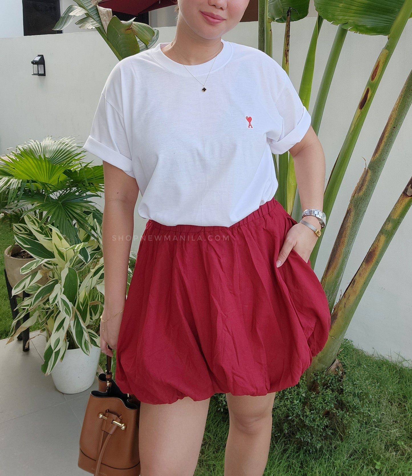 Ami T-Shirt Skirt Set