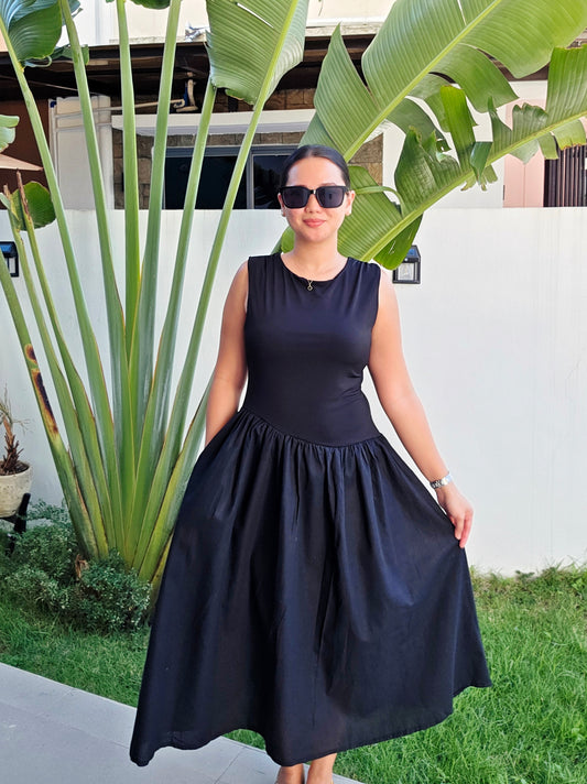 Aurelia Sleeveless Midi Dress