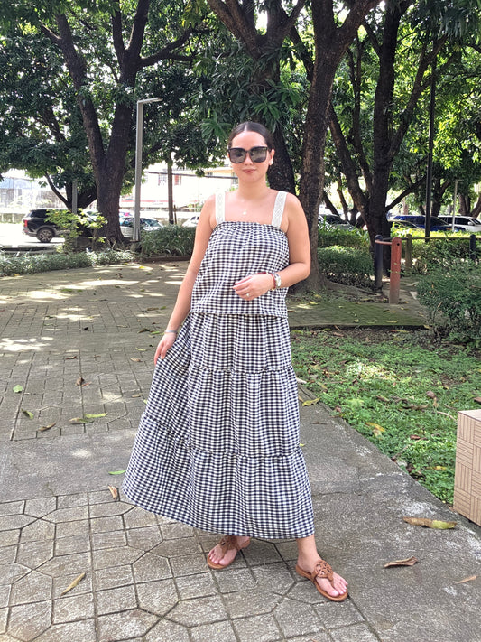 Gingham Tiered Coords