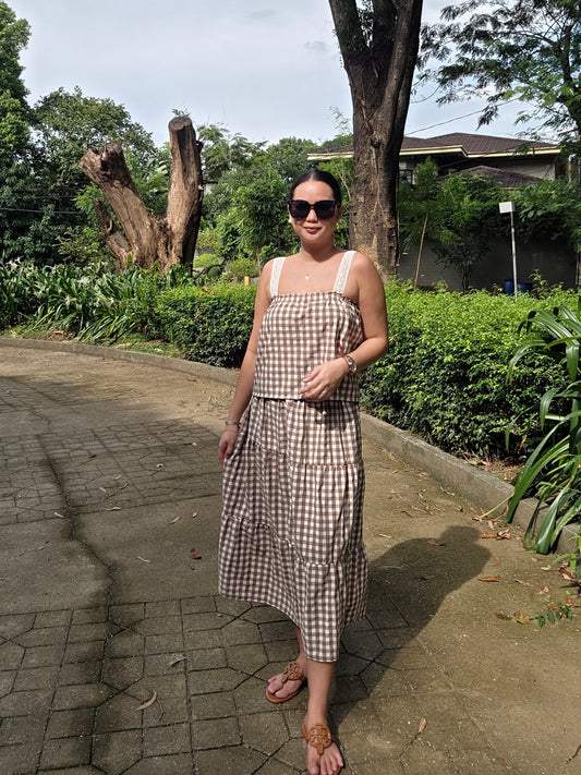 Gingham Tiered Coords