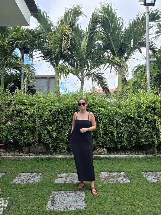 Straight Linen Dress