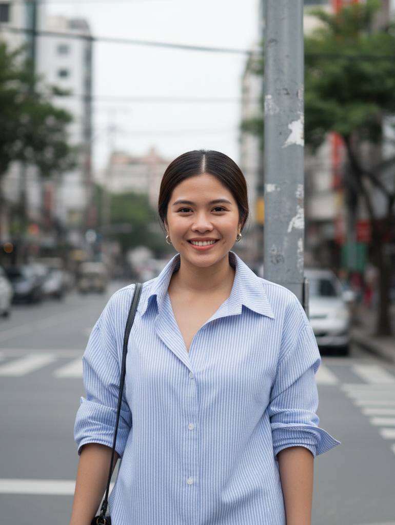 Striped Button Down Shirt