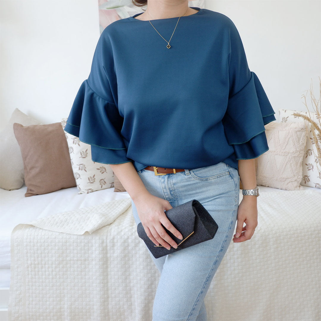 2 Layer Sleeves Top