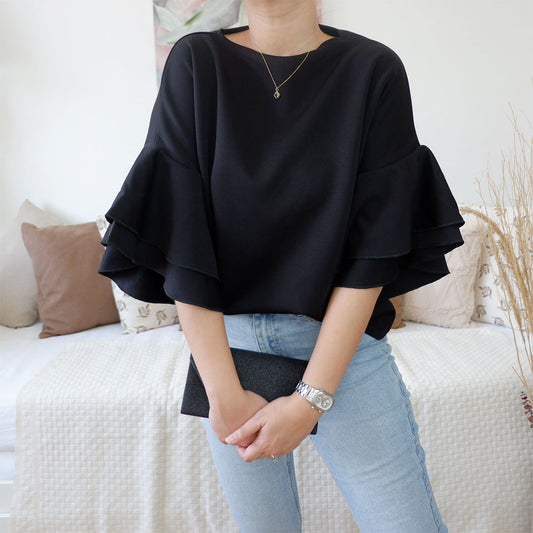 2 Layer Sleeves Top