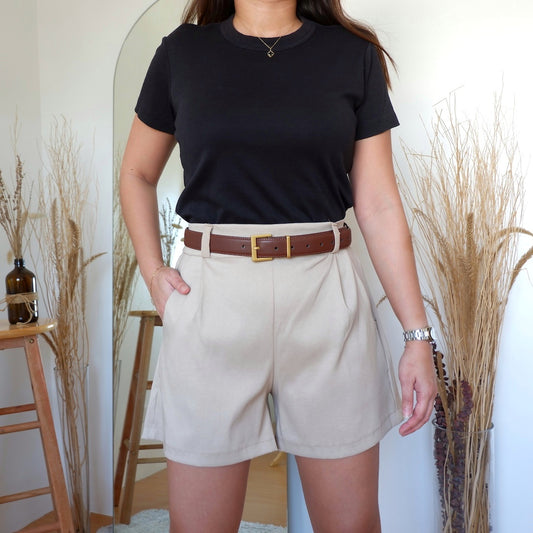 Free Size Woven Twill Shorts