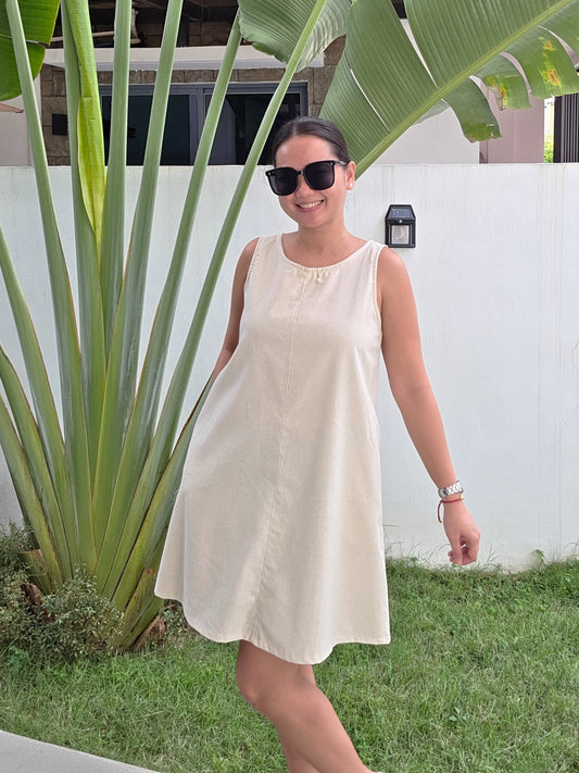Linen Shift Dress