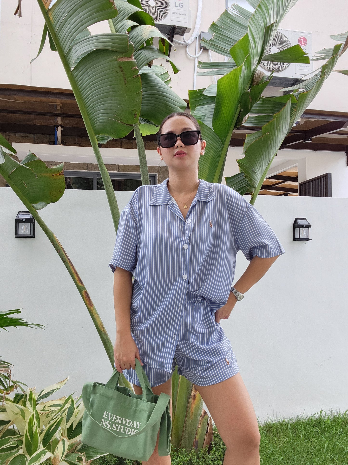 Stripes Shorts & Top Set