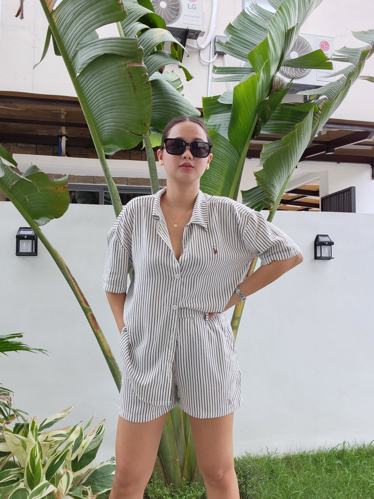 Stripes Shorts & Top Set