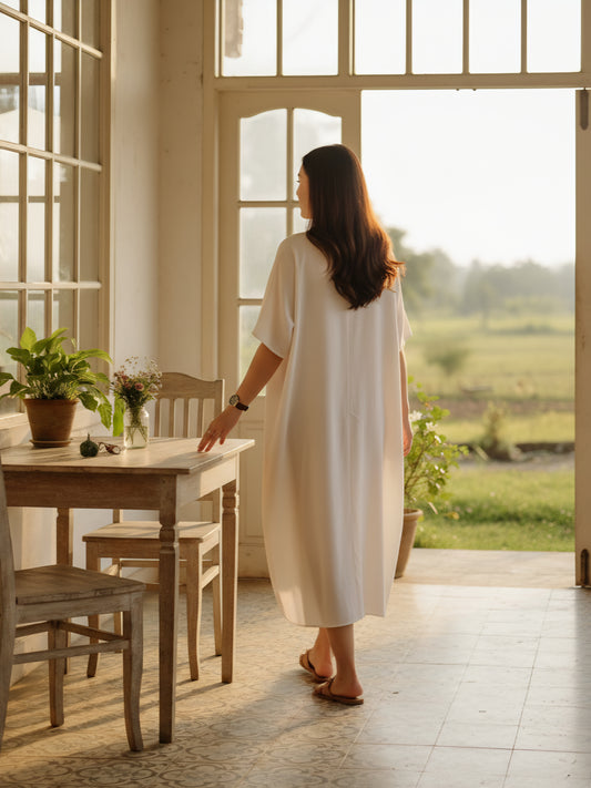 Loose Linen Dress