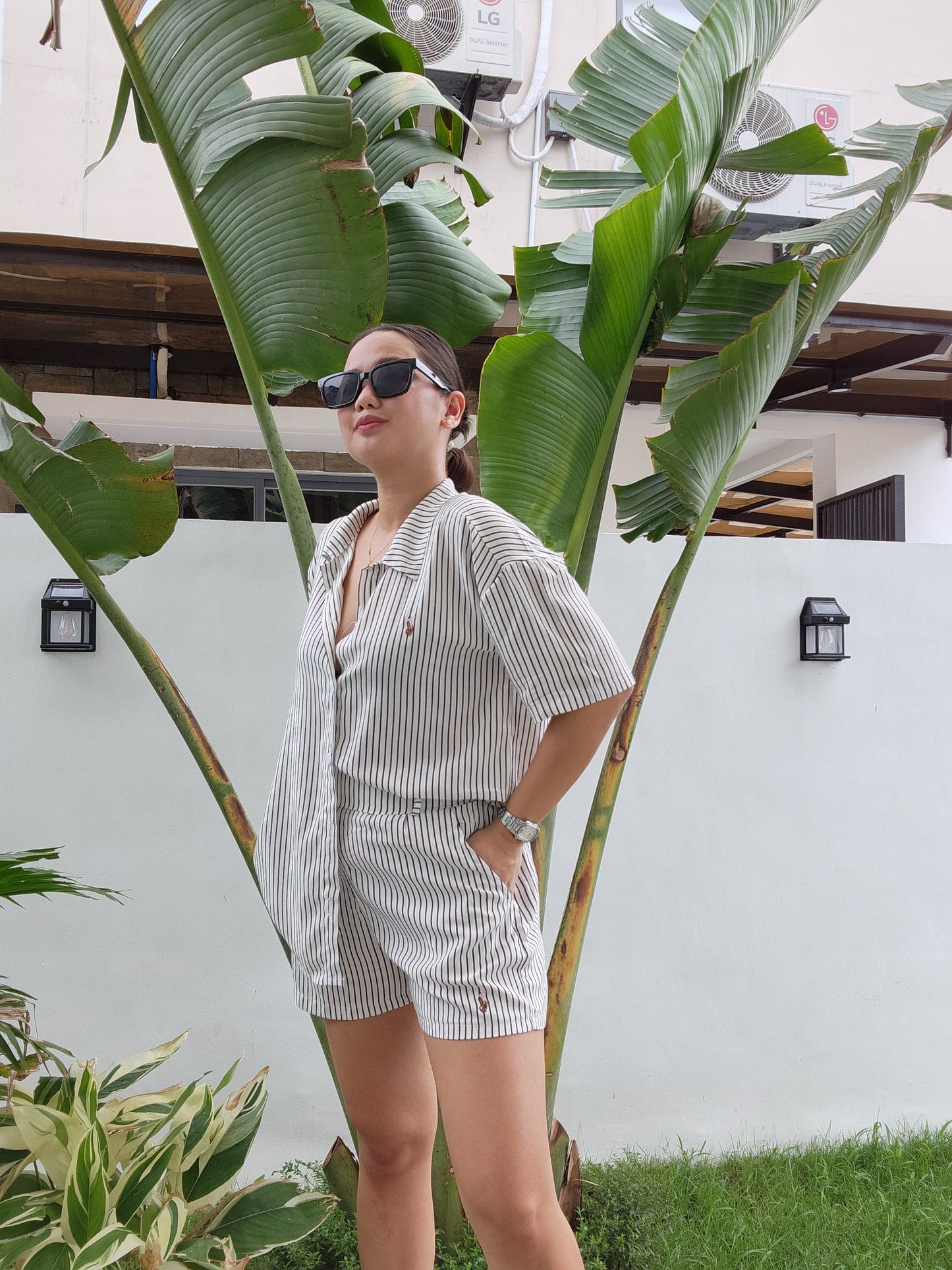 Stripes Shorts & Top Set