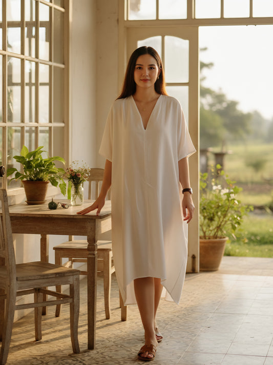 Loose Linen Dress