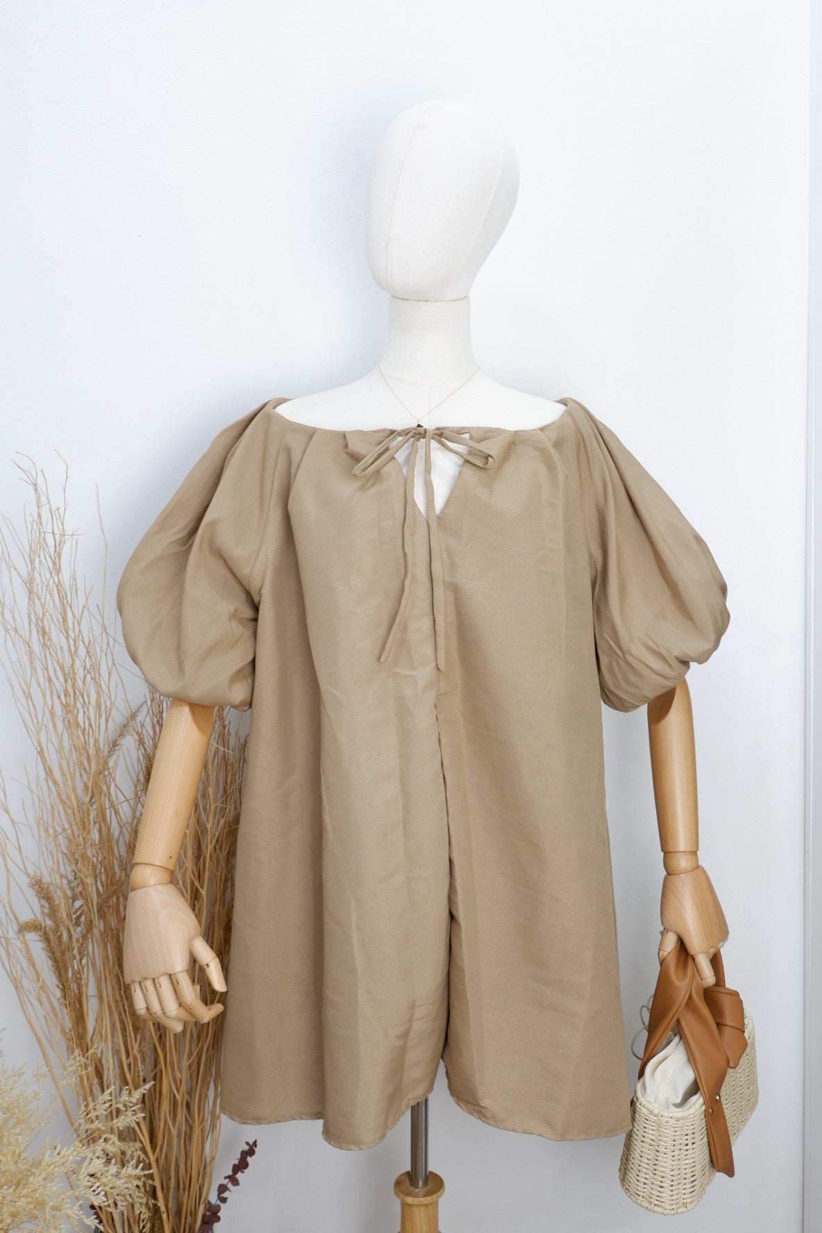 Balloon Babydoll Dress