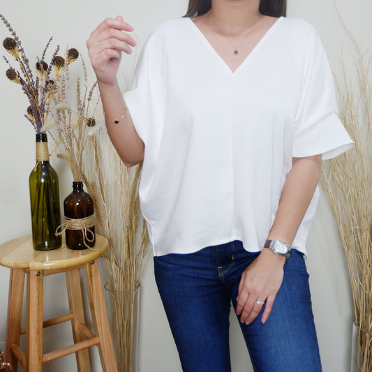 Loose V-Neck Top